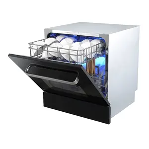 De gran capacidad comercial ultrasónico automático máquina lavavajillas Hotel Restaurante Casa portátil automática
