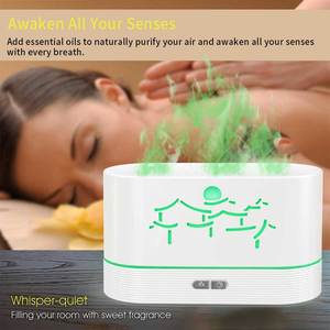 Xu hướng sản phẩm <span class=keywords><strong>2025</strong></span> New arrivals ngọn lửa xe khuếch tán không khí siêu âm độc đáo Độ ẩm LED cầu vồng khuếch tán đèn - Product Image 4