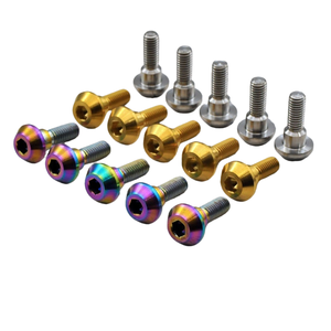 Vis de frein à disque en alliage de titane, adaptées à la modification des pièces Yamaha, vis de plaque de disque de frein M6*20, accessoires pour moto - Product Image 2