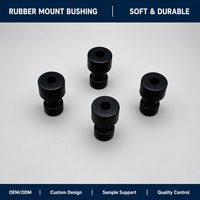 Bague en caoutchouc personnalisée anti-vibration, amortissante, durable pour machines industrielles, équipements, OEM, ODM, vente en gros