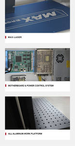 آلة نقش بالليزر الليفي المغلقة بقوة 20 و30 و50 و60 و100 واط للذهب والفضة والنحاس والقلادات والحرف المعدنية - Product Image 4