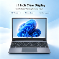 Laptop all'Ingrosso con Schermo HD, 8 + 128 GB, Computer Portatile, Notebook Personalizzabile con Logo, Vendita all'Ingrosso