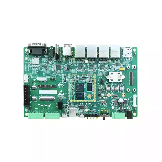 T153 Industrial Development Board:  Quad-Core A7 1.6GHz + RISC-V, 3-Way Gigabit Ethernet