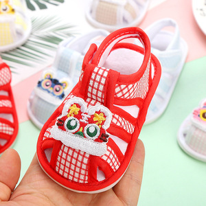 0-1 anno scarpe da bambino sandali estivi suola in gomma morbida scarpe da bambino 3-6-12 mesi scarpe da <span class=keywords><strong>neonato</strong></span> maschili e femminili - Product Image 4