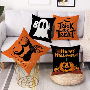 Décoration <span class=keywords><strong>de</strong></span> Noël pour la maison, 4 styles, housse <span class=keywords><strong>de</strong></span> coussin en polyester pour Halloween - Product Image 2