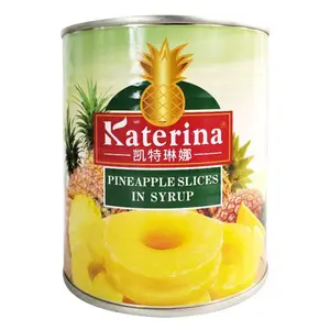 Thailand canned pineapple slice canned food stuff