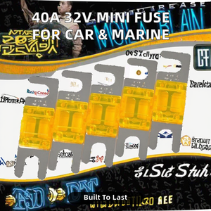 Fusibile Elettronico Mini <span class=keywords><strong>AUDU</strong></span> 40A DC 32V a Basso Capacità di Interruzione per Uso Marino e Automobilistico - Product Image 5