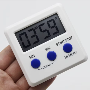 Yükseltme elektronik dijital mutfak zamanlayıcı büyük LED ekran 99 saat Loud Alarm akülü masa açık kullanım pişirme - Product Image 1