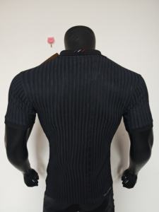 قميص رجالي مخصص 2526 باريس للموسم الجديد، زي كرة قدم صيفي مع قماش شبكي بتقنية القص الآلي - Product Image 3