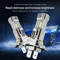 Nuevo Diseño A21 Bombilla LED para Faros Delanteros de Coche 52W 5200LM Canbus IP68 9005 H4 H7 H11 Plug and Play 12V Sistema de Iluminación para Coche con Ventilador de Alta Velocidad