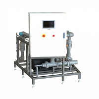 Nouveau design breveté, régulateur d'acide de qualité industrielle, système de fertigation à pH stable, débitmètre principal, pompe en acier inoxydable, garantie 1 an