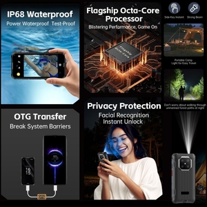 Dropshipping <span class=keywords><strong>MAXo</strong></span> 6GB RAM 128GB ROM IP68 Smartphone Android 12.0, 3000mAh, Face ID, 4G LTE, OTG, Schermo 3.88", Cellulare Robusto Economico - Product Image 6