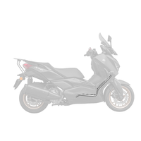 Barre de protection latérale de moto en alliage d'aluminium XMAX300, en acier inoxydable noir argenté, durable, pour moteur