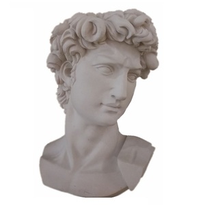 Màu Sắc Hỗn Hợp Đá Cẩm Thạch Tùy Chỉnh Roman Đấu Sĩ Điêu Khắc Bức Tượng Bán Thân Tượng - Product Image 3