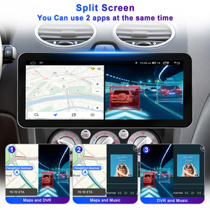 Lehx L6Pro 12.3 Inch Cho BMW Mercedes Phong Cách Carplay <span class=keywords><strong>Android</strong></span> Tự Động 2DIN Xe Đài Phát Thanh Stereo Đa Phương Tiện Máy Nghe Nhạc GPS Autoradio 360 Xem - Product Image 4