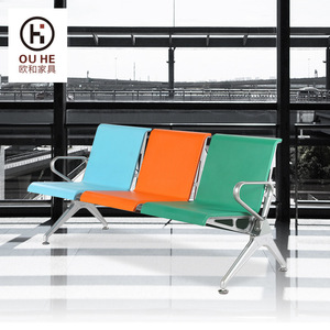 Sillas de espera P1615 con pasamanos para uso en hospitales, aeropuertos y bancos en Europa - Product Image 2