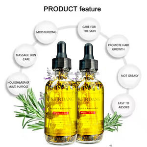 라벤더 비건 천연 허브 로즈마리 모발 성장 오일 영양 두피 케어 모발 성장 세럼 모발 성장 오일 로즈마리 오일 - Product Image 4