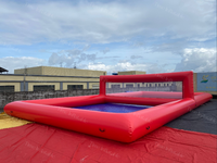 Ballons de volley-ball gonflables publicitaires personnalisés 3v3 5v5 en PVC de haute qualité pour piscine