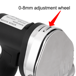 Nueva Cortadora Eléctrica de Doner <span class=keywords><strong>Kebab</strong></span> de 80W con Batería de Litio Inalámbrica, Cuchillo Semiautomático para <span class=keywords><strong>Kebab</strong></span> y Shawarma con Grosor Ajustable de 0-8mm - Product Image 3