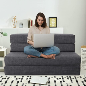 Meilleure vente Conception personnalisée canapé-lit multifonction lit en tissu lit pliable moderne meuble pliable en <span class=keywords><strong>bois</strong></span> à mémoire de forme - Product Image 3