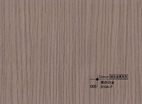 Film décoratif de vinyle d'armoire de meubles de PVC/PET de grain de bois de la personnalisation d'usine 0.10-0.45mm