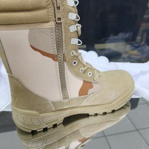 Bottes de désert TSB09 8 à 9 pouces, camouflage désertique 3 couleurs, injection DMS, personnalisables OEM ODM - Product Image 5