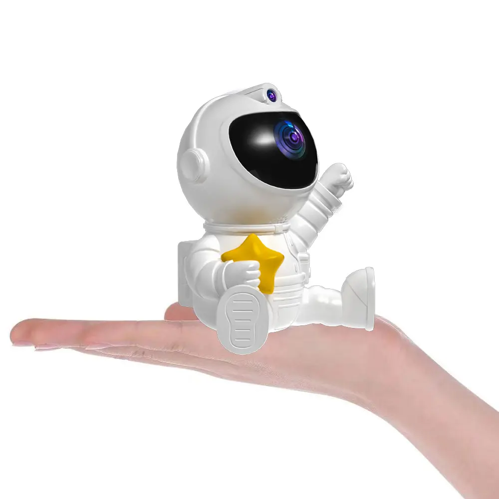 Lampe Astronaute 3D pour Enfant Lampe d'Intérieur Maison Intelligente Lampe de Nuit LED pour Chambre Lumière d'Étoile/Projecteur d'Étoiles