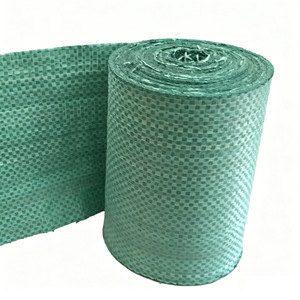 Tiras de bolsas tejidas verdes Changsheng Packaging con capacidad de carga de 1-50 kg para logística y embalaje exprés - Product Image 3