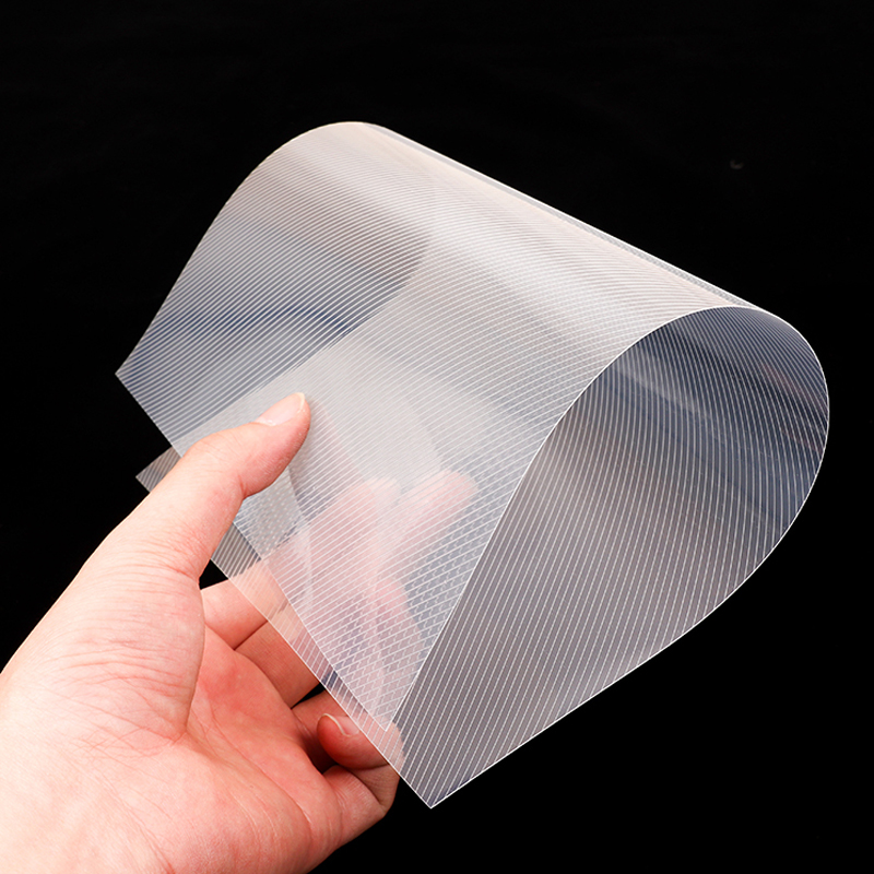 0.3 0.4 0.5Mm Helder Matte Pp Sheet Roll Plastic Pp Polypropyleen Plaat Voor Binding Cover