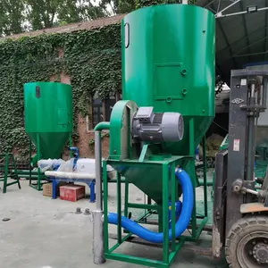 Widely used commercial corn grinder machine animal feed mixer grinder