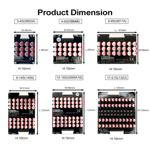 Heltecenergy 4S 6S 8S 12S 16S 21A 5A cân bằng hoạt động Pin Lithium 5A cân bằng pin 3-21S 5A cân bằng pin cho LFP NCM lto - Product Image 2