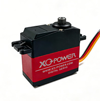 Moteur à balais en carbone haute tension XQ-S3240M 40kg.cm 7.4V avec engrenages métalliques, haute durabilité, boîtier en aluminium CNC, IP66, pièces pour avion RC