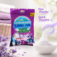 Détergent en poudre à la lavande de haute qualité 2 kg 3 kg, blanchissant, détachant, écologique et portable