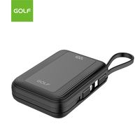 Nouveauté Prix d'usine Chargeur de téléphone portable Cadeau portable Haute capacité LCD PD 20W Mini 20000mah PowerBanks avec câble