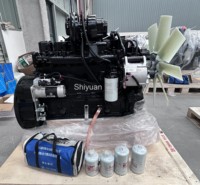 Motor Diésel Cummins 6BTA5.9-C180 de 180 HP, 5.9 L, 6 Cilindros, Turboalimentado para Maquinaria de Construcción, Excavadora, Cargadora