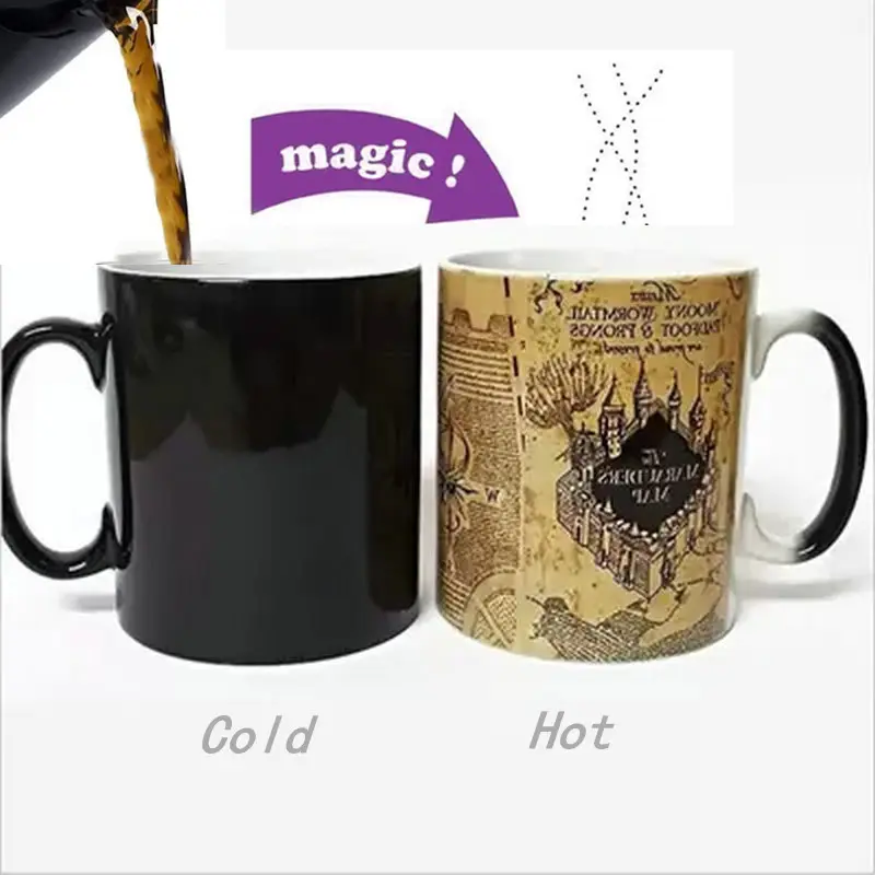 Harry Magic Cup farbwechselbecher Wasserbecher Huaqi HPB12 Europa Töpferschale Cartoon Anime Kaffeebecher hochwertige Keramikbecher als Geschenk