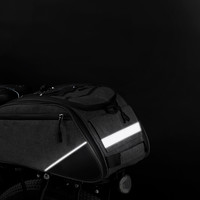 Sac à dos de vélo, sac arrière de vélo de montagne, boîte de rangement étanche de grande capacité pour voyage