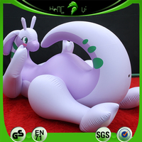 2.5m de long Gonflable Pose Goodra Dragon Ride On Gonflable Dragon Jouet Gonflable Violet Dragon Cartoon