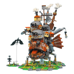 Bloques <span class=keywords><strong>de</strong></span> Construcción <span class=keywords><strong>de</strong></span> Plástico del <span class=keywords><strong>Castillo</strong></span> Móvil <span class=keywords><strong>de</strong></span> <span class=keywords><strong>Howl</strong></span>, Modelo <span class=keywords><strong>de</strong></span> Ensamblaje, Decoración <span class=keywords><strong>de</strong></span> Anime - Product Image 1