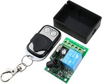 Interruptor remoto de 315/433Mhz 12V, sistema de Control remoto de un canal para control remoto de luz/motor/puerta de garaje