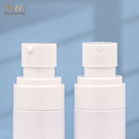 Flacon pompe en plastique PET transparent de 20 ml, 30 ml, 40 ml, 50 ml, 60 ml, 80 ml pour huile corporelle, sérum, brume moussante, soins de la peau