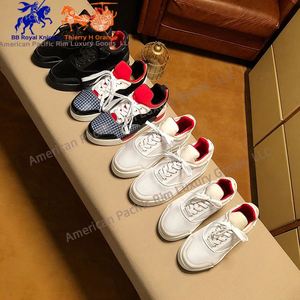 Chaussures de sport tendance printemps pour hommes : baskets confortables et élégantes avec embout composite léger, style Louboutin - Product Image 6