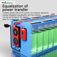 Daly pour équilibreur actif Li-ion LifePO4 3S-32S 12V-72V 150A-200A avec Bluetooth, UART, capteur de température et base en matériau FR-4