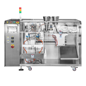 Tự động doypack máy đóng gói cho tốc độ cao twin-điền PREMADE Pouch túi niêm phong điền cho thực phẩm nhựa bao bì giấy PLC - Product Image 2