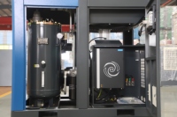 Compresseur d'air à vis monophasé Airstone PM VSD 55KW 75HP 7-10Bar à entraînement direct, écoénergétique pour le moulage par injection