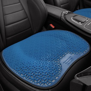 Coussin de siège ergonomique en gel nid d'abeille respirant pour voiture, bureau, maison, lavable, léger et offrant un bon soutien (1 pièce) - Product Image 4