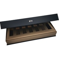 Boîte externe pour rouge à lèvres, qualité supérieure, luxe, coréen, noir mat, ensemble vide, Tube liquide, emballage pour rouge à lèvres
