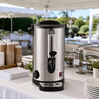 Chauffe-eau électrique pour hôtel 35L en acier inoxydable 304 avec distributeur d'eau chaude