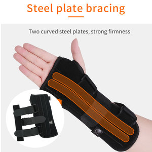 <span class=keywords><strong>Attelle</strong></span> de poignet réglable <span class=keywords><strong>pour</strong></span> soulager la douleur du canal carpien, stabilisation des blessures au poignet, utilisation quotidienne - Product Image 4