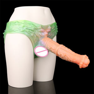 2025 Новый 7,5 фаллоимитатор с ремешком на полых штанах, эластичные секс-игрушки для женщин, лесбийских тренировок - Product Image 6